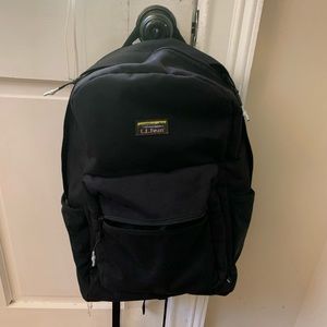 LL BEAN CANVAS BACKPACK